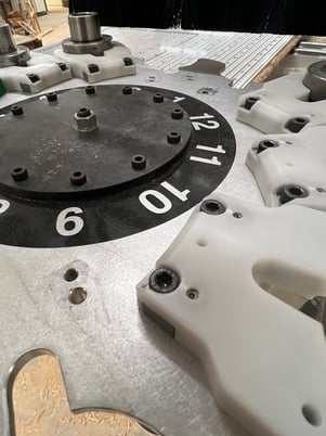 Onsrud #96C18, CNC Router, 4' x8' table, vacuum pump, boring block, 2008 - Image 5