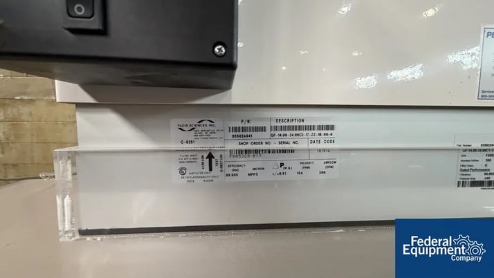 Flow Sciences #ETA723027BAD, Hood, 72", 24x14A filters - Image 6