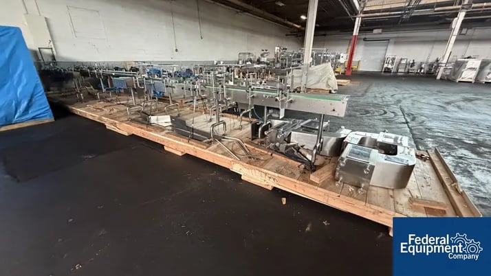 Pharmapack, Slat Conveyors, Stainless Steel rails - Image 3