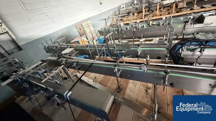 Pharmapack, Slat Conveyors, Stainless Steel rails - Image 5