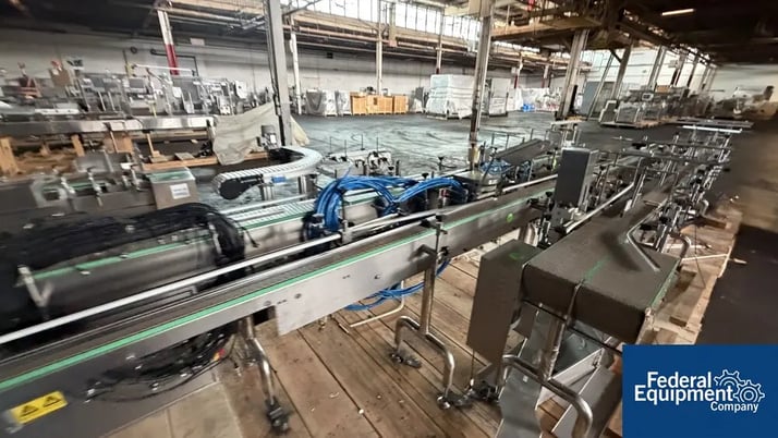 Pharmapack, Slat Conveyors, Stainless Steel rails - Image 6
