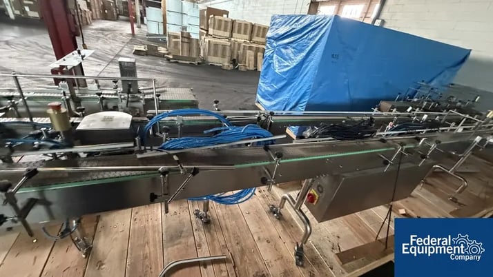 Pharmapack, Slat Conveyors, Stainless Steel rails - Image 8