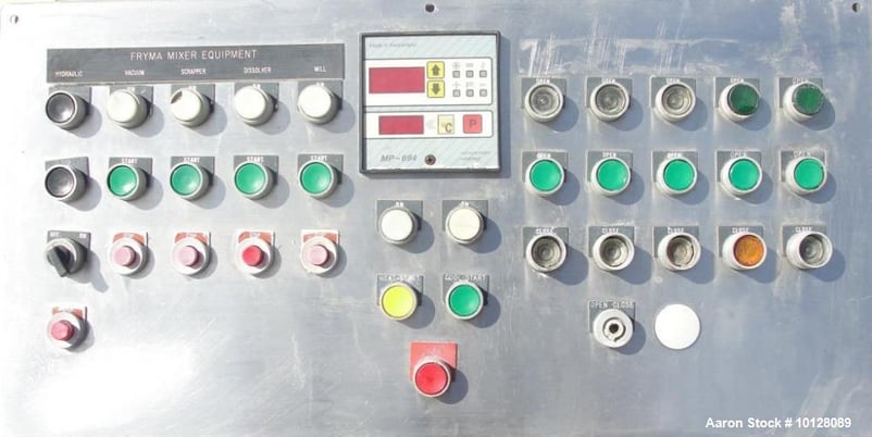 Fryma #VME-2400, Vacuum Mixer, 2400L, Dual Agitators, Stainless Steel, Sanitary - Image 6