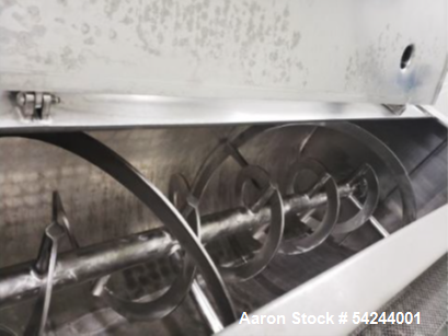 37 cu.ft. Precision Stainless, Jacketed Double Ribbon Blender, Stainless Steel, 300 gallon, 150 PSI Jacket, 5 - Image 2