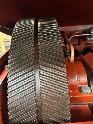 Gaulin #MC75 2TPS, 2 stage homogenizer 2-3/4" plungers, 2000 psi tapered seat poppet valve cylinder - Image 8