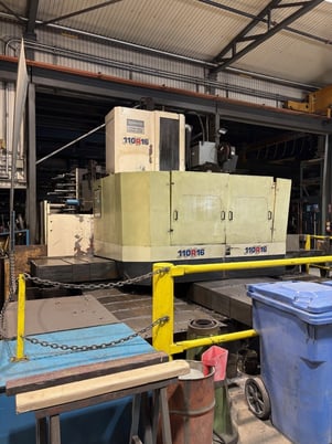 4.3" Toshiba #BTD-110R16, CNC table horizontal boring mill, 98.4" X, 70.86" Y, 3000 RPM, 60 automatic tool - Image 1