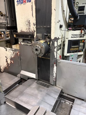 4.3" Toshiba #BTD-110R16, CNC table horizontal boring mill, 98.4" X, 70.86" Y, 3000 RPM, 60 automatic tool - Image 4