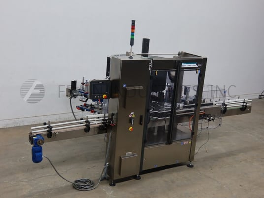 PE USA #Modular-PLUS-SL, 2 head front and back, pressure sensitive, rotary labeler, 250 containers/minute - Image 4