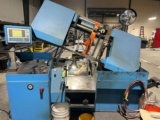 16" x 14" DoAll #C-4100NC, heavy duty programmable high production horizontal band saw, 186" x 1.25" blade - Image 1