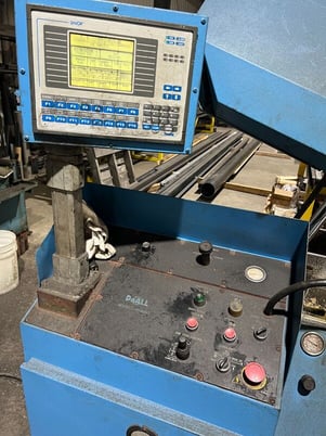 16" x 14" DoAll #C-4100NC, heavy duty programmable high production horizontal band saw, 186" x 1.25" blade - Image 4