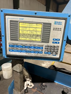 16" x 14" DoAll #C-4100NC, heavy duty programmable high production horizontal band saw, 186" x 1.25" blade - Image 5