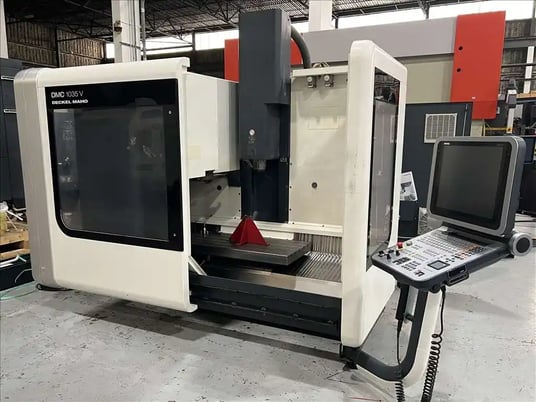 DMG #DMC-1035V, 3-Axis vertical machining center, 10000 RPM, 20 automatic tool changer, chip conveyor, 2008 - Image 3