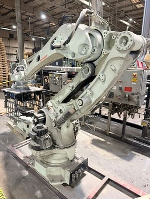 Hamer #2080, Form Fill Seal Bagging Line, Kawasaki robot, 18-20 BPM, 2003 - Image 8