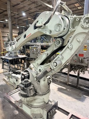 Hamer #2080, Form Fill Seal Bagging Line, Kawasaki robot, 18-20 BPM, 2003 - Image 9