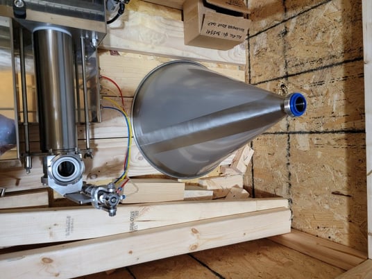 All-Fill #305, semi-auto tabletop piston filler for liquids, 6.5 ml to 2.5 L, Stainless Steel, never used - Image 4