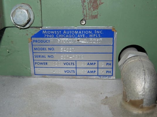 Midwest Automation #5033R, Countertop Cutting Saw, 30/20 amps, 120/230 Volts - Image 2