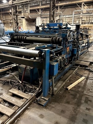 0" x 72" Welty Way, Multi Blanking Line, 40,000 lb. 19"-23" ID, 64" outside dimension, 100 FPM, car - Image 5