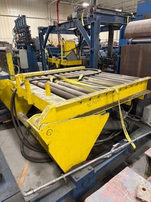 Pro-Eco, Down-Layer, 15000 lbs, 75" width x 3.5" diameter conveyor rolls, 41" pass line - Image 1