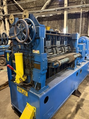 36" x 0.187" McKay, 4-Hi Corrective Leveler, 3" x 48" work rolls, 17 rolls - Image 6