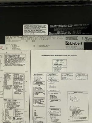 30 Ton, Liebert FH529C, CRAH, Chilled Water, 460 Volts, 3ph (29 available) - Image 3