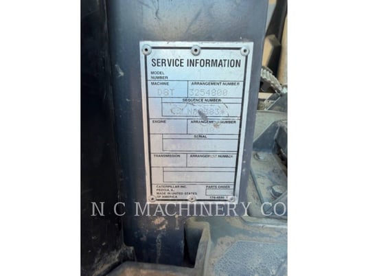 Caterpillar D8T, Crawler Dozer, 9650 hours, S/N: MLN00383, 2012 - Image 6