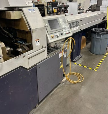 Citizen #L20-VII, CNC swiss lathe, .8" diameter, 7.87" length, Cav20L-IS magazine loader, 2001 - Image 1