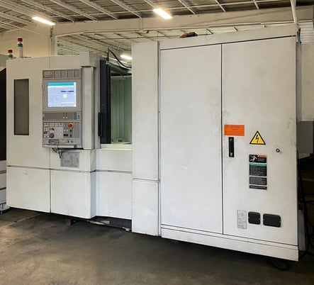 DMG, Mori-Seiki #NH-4000/DCG, CNC horizontal machining center, 60 automatic tool changer, 22" X, 22" Y, 22" - Image 1