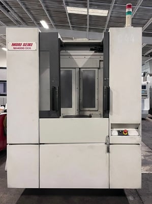 DMG, Mori-Seiki #NH-4000/DCG, CNC horizontal machining center, 60 automatic tool changer, 22" X, 22" Y, 22" - Image 4