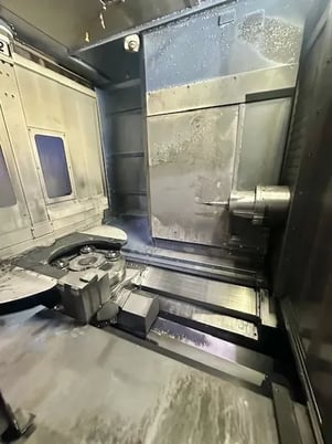 Daewoo Doosan #NHP-5000, CNC horizontal machining center, 12 pallet, 60 automatic tool changer, 28.7" X - Image 9