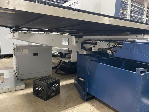 25 Ton, Trumpf #Trupunch-5000, large format punch, 120" x60" tbl., 21 station, Siemens Control, load/unload - Image 6