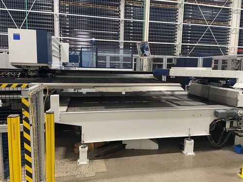 25 Ton, Trumpf #Trupunch-5000, large format punch, 120" x60" tbl., 21 station, Siemens Control, load/unload - Image 9
