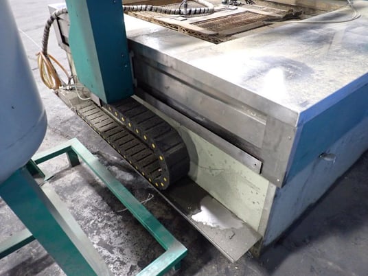 IWM #IWM1313H-1Y, CNC Waterjet Cutting Machine, w/Pump & Abrasive Feeding System, 52.5" x 53" capacity, 2013 - Image 10