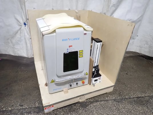 Hans Laser Technology Industry #HANS-G20, Laser Marker System, w/Computer & Footswitch, 500 Watts, 5 Amps - Image 1