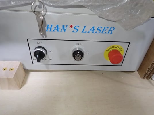 Hans Laser Technology Industry #HANS-G20, Laser Marker System, w/Computer & Footswitch, 500 Watts, 5 Amps - Image 3