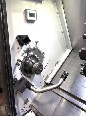 Daewoo Doosan #Lynx-2100LSYB, cnc lathe, 23.6" swing, 11.8" diameter x 20.1" L max, 8" chuck, 2.6" bar, 20 - Image 3