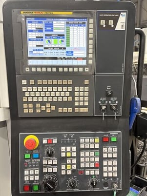 Daewoo Doosan #Lynx-2100LSYB, cnc lathe, 23.6" swing, 11.8" diameter x 20.1" L max, 8" chuck, 2.6" bar, 20 - Image 8