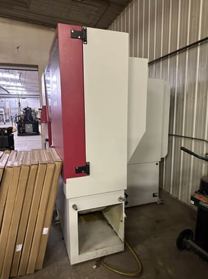 20" x 16" Behringer #HBE411A, Horizontal Saw, 5 HP, 33-360 FPM, Chip Conv., 25.6" feed, 2022 - Image 3