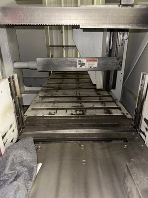 20" x 16" Behringer #HBE411A, Horizontal Saw, 5 HP, 33-360 FPM, Chip Conv., 25.6" feed, 2022 - Image 4