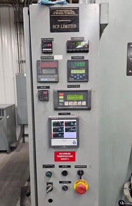 50-ton SCP Limited, Vacuum Hot Press, Yokogawa GX10 Control, 2016 (2 available) - Image 3
