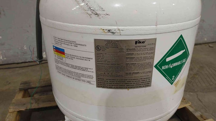 200 lbs. Fike, Clean Agent Fire Suppression Tank, FM-200 - Image 4