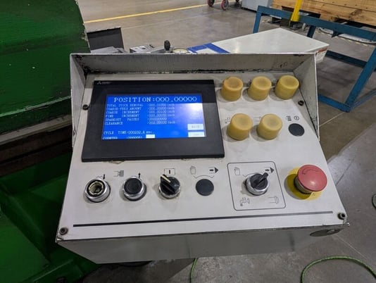 12" x 40" Supertec #G32-100CII, universal cylindrical grinder, programmable automatic infeed capabilities - Image 2