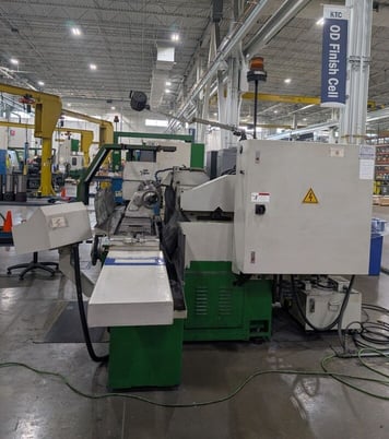 12" x 40" Supertec #G32-100CII, universal cylindrical grinder, programmable automatic infeed capabilities - Image 7