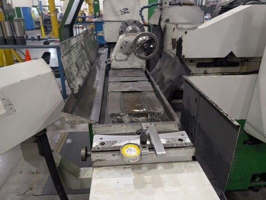 12" x 40" Supertec #G32-100CII, universal cylindrical grinder, programmable automatic infeed capabilities - Image 9