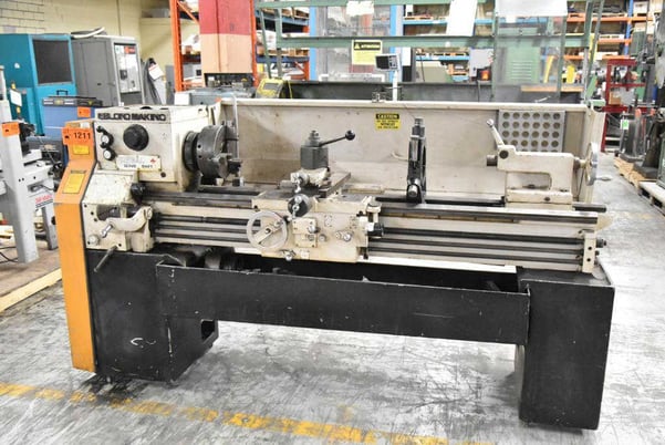 15" x 54" LeBlond #Makino, engine lathe, 10" swing over cross slide, inch/metric threads, 3-jaw 10" chuck, 5 - Image 1