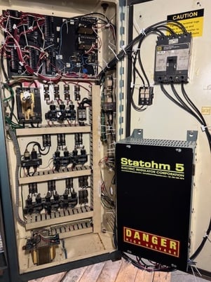 1.25" Davis Standard #DS-125, pedestal extruder, 24:1 L/D, 15:1 gearbox ratio, 5 HP, rebuilt screw - Image 6