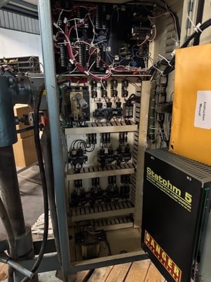 1.25" Davis Standard #DS-125, pedestal extruder, 24:1 L/D, 15:1 gearbox ratio, 5 HP, rebuilt screw - Image 10