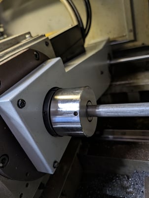 Star #SR-20RII, CNC swiss lathe, .75" cap., 8-Axis, Fanuc 18i-TB, LNS Express 332, Tri-Mist collector, 2004 - Image 9