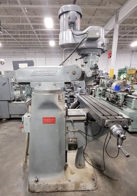 Bridgeport #Series-I, vertical mill, 9" x42" tbl., 2 HP head, 60-4200 RPM, R8, PF, Newall Sapphire 2-Axis - Image 3