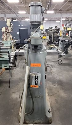 Bridgeport #Series-I, vertical mill, 9" x42" tbl., 2 HP head, 60-4200 RPM, R8, PF, Newall Sapphire 2-Axis - Image 4