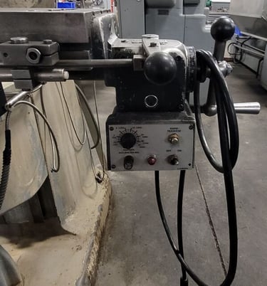Bridgeport #Series-I, vertical mill, 9" x42" tbl., 2 HP head, 60-4200 RPM, R8, PF, Newall Sapphire 2-Axis - Image 6